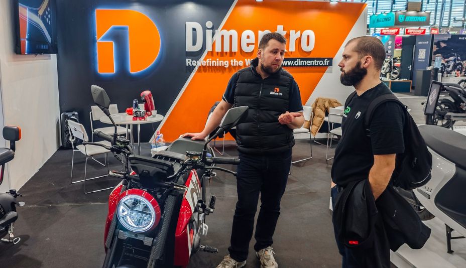 Dimentro Electrifies Salon du 2 Roues 2025 with a Bold Vision for the Future of Two-Wheeled Mobility