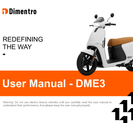 DM E3 User Manual